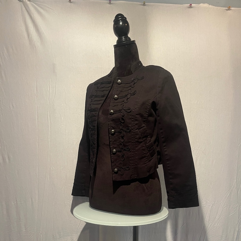 H&M black jacket size 8